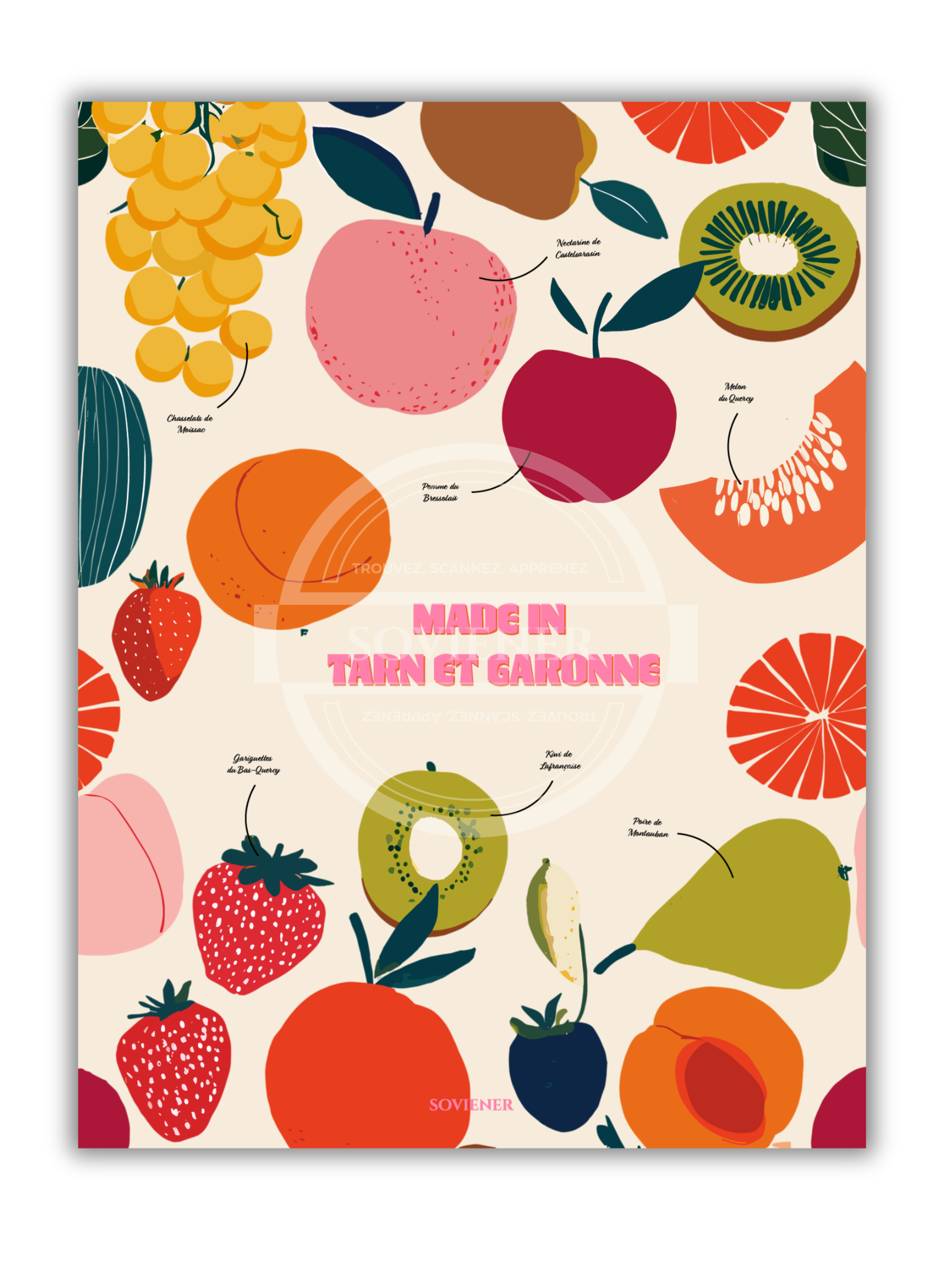 Affiche Made in Tarn et Garonne