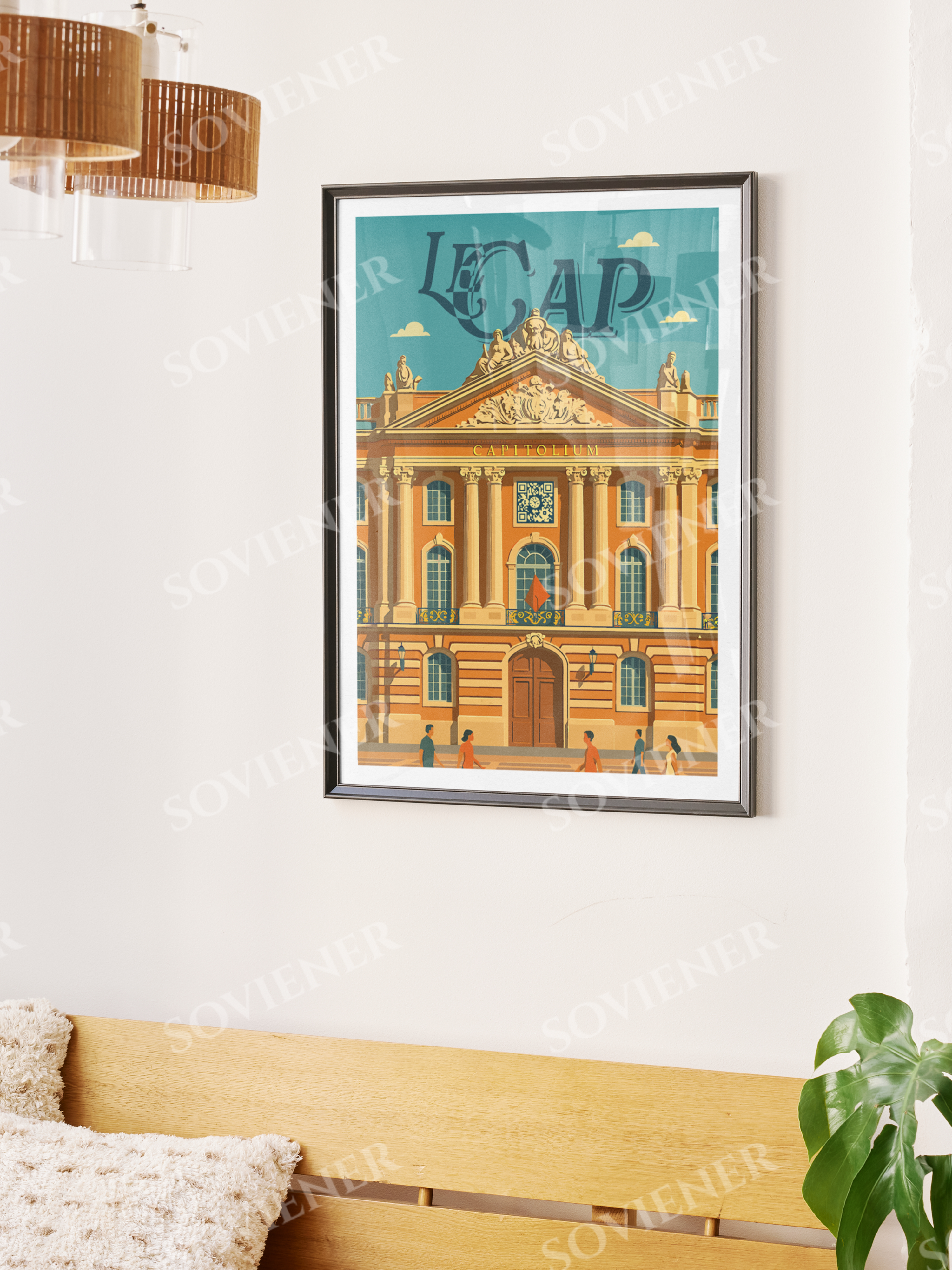 Affiche Toulouse "Le Cap"