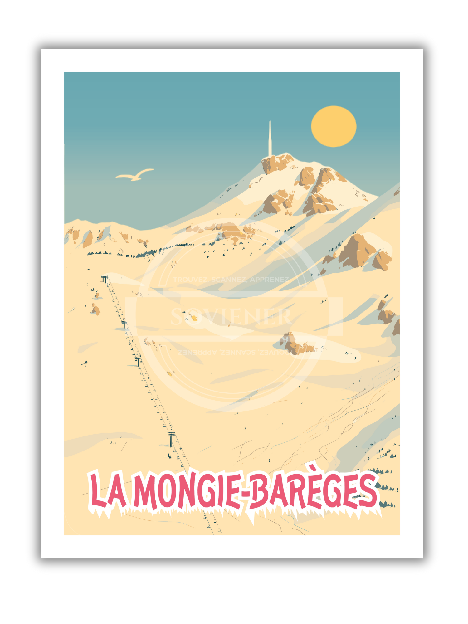 Affiche La Mongie-Barèges