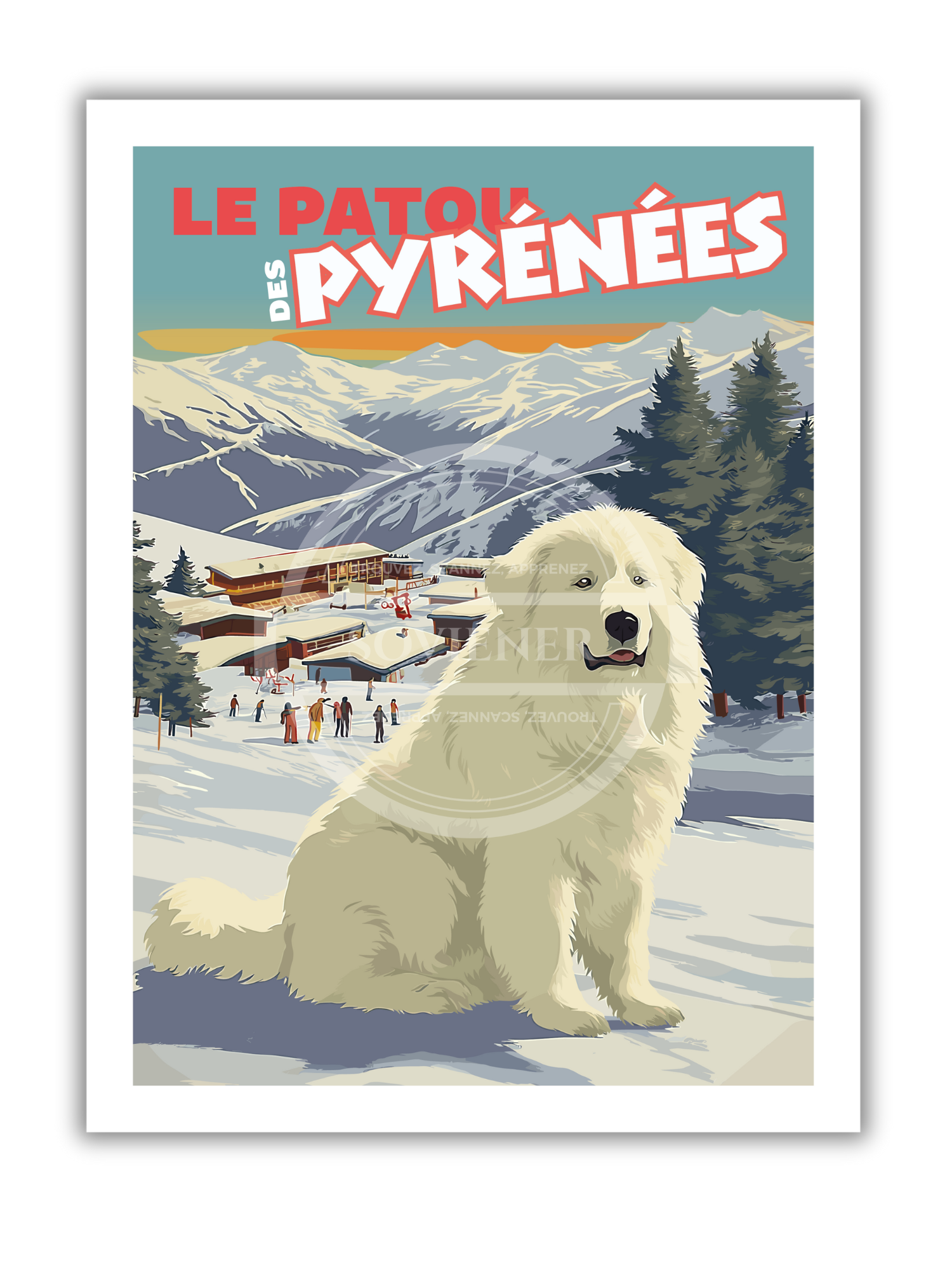 Affiche Le Patou des Pyrénées