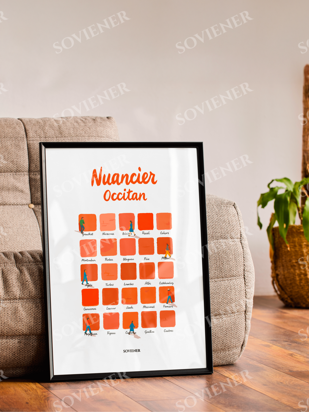 Affiche "Nuancier Occitan"