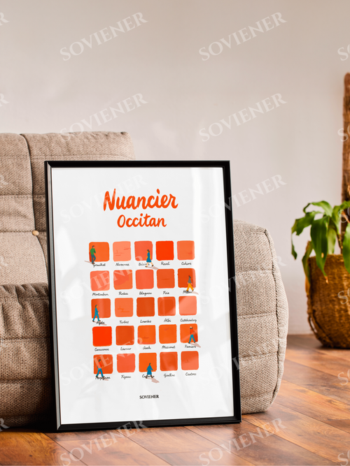 Affiche "Nuancier Occitan"