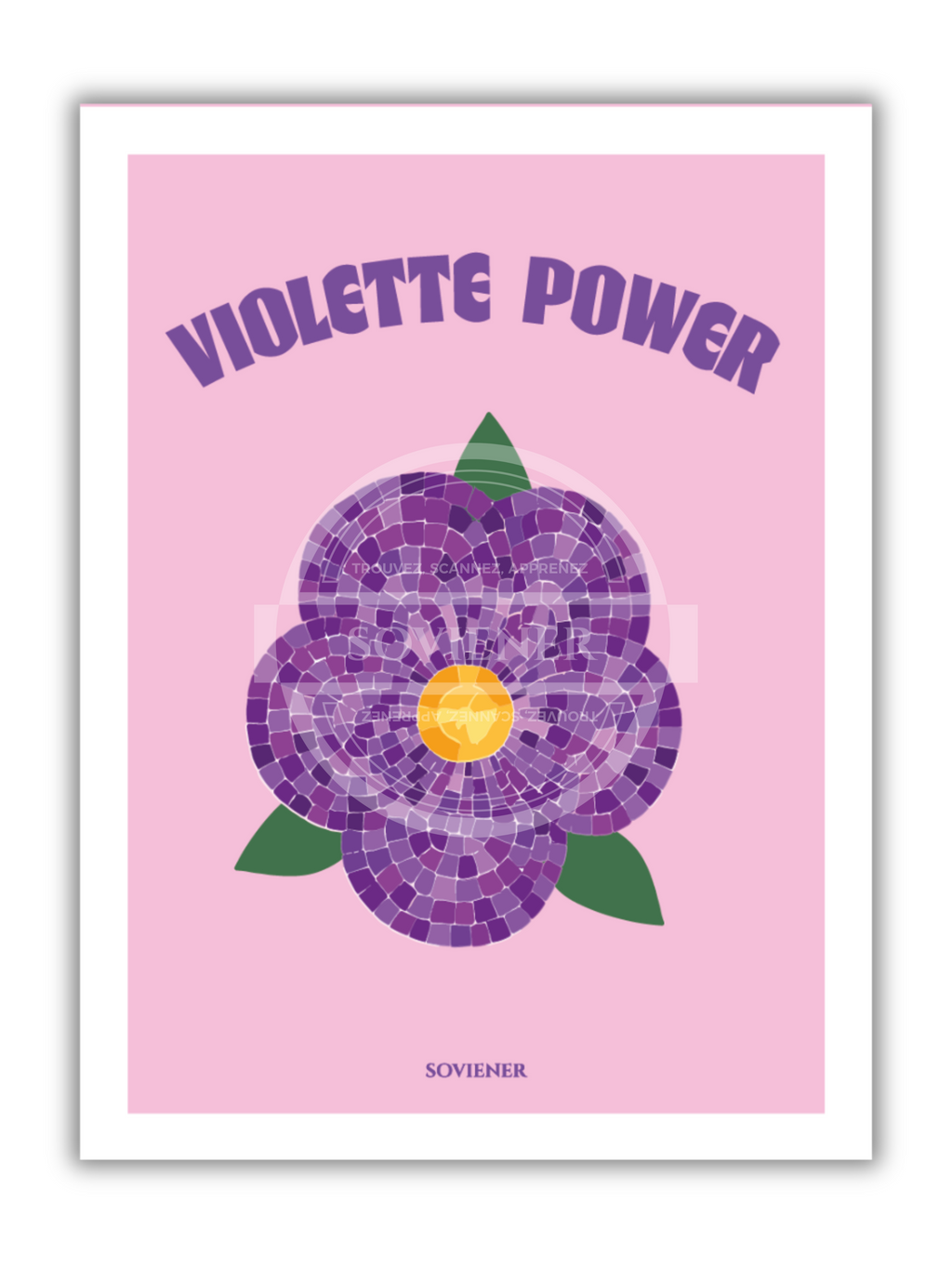 Affiche Violette Power