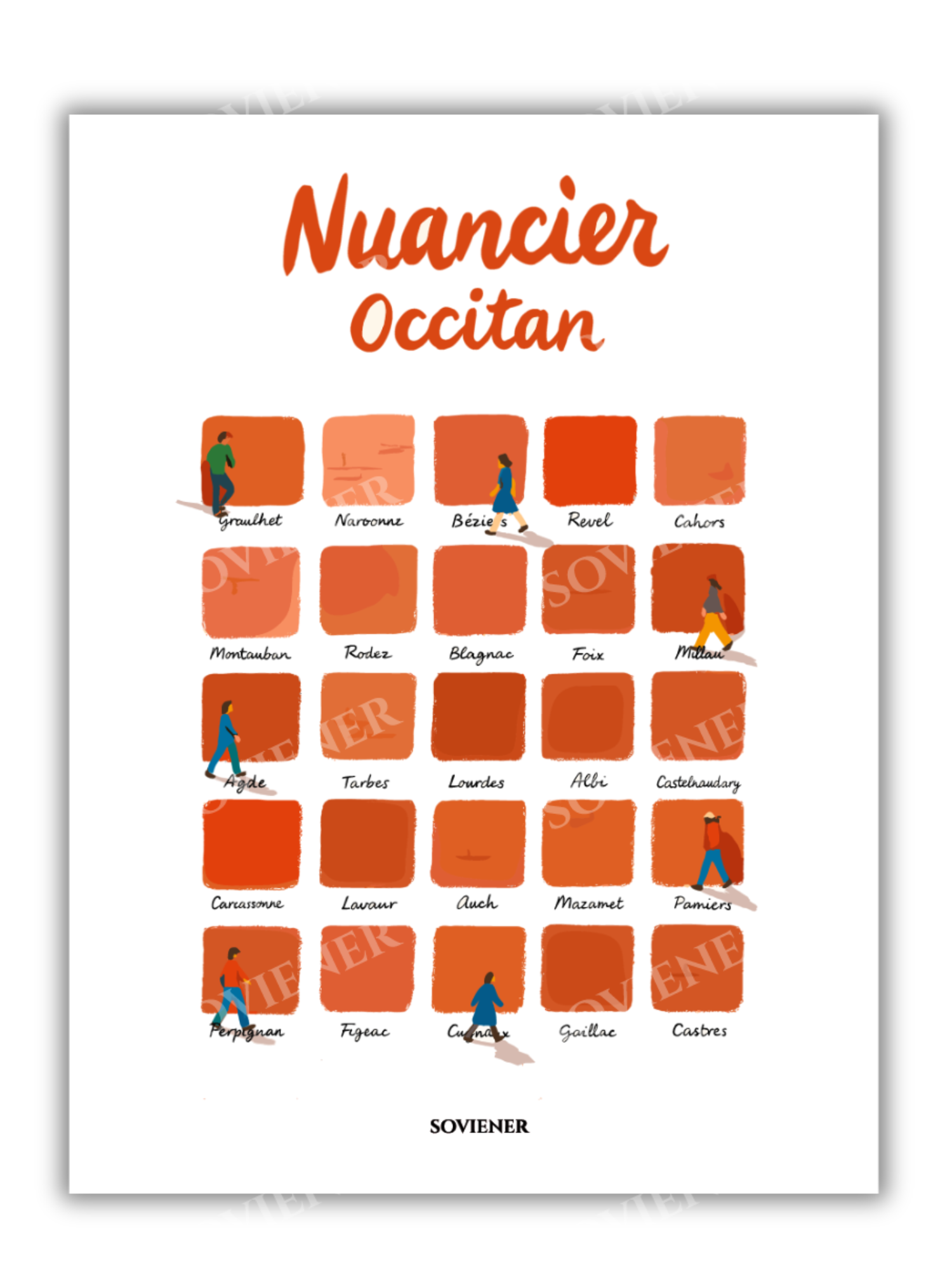 Affiche "Nuancier Occitan"