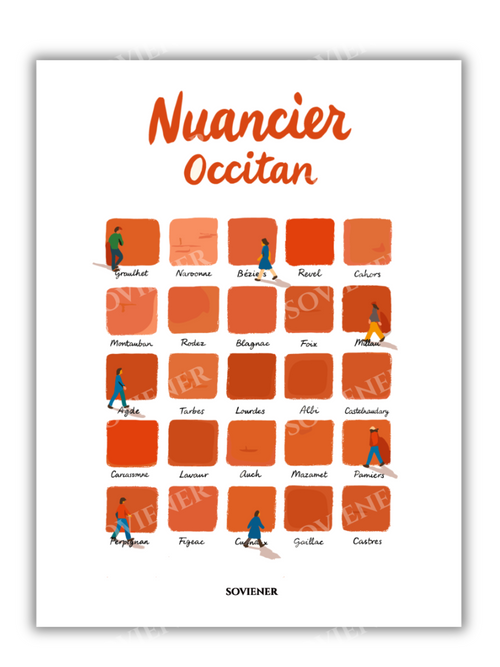 Affiche "Nuancier Occitan"