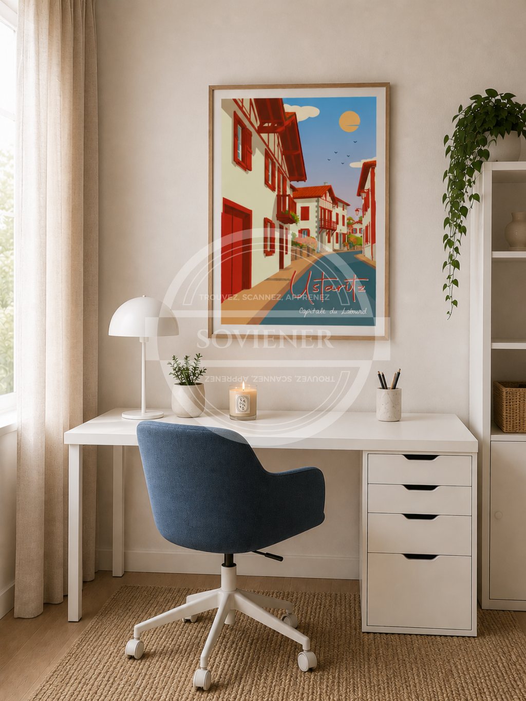 Affiche Ustaritz “Capitale du Labourd“