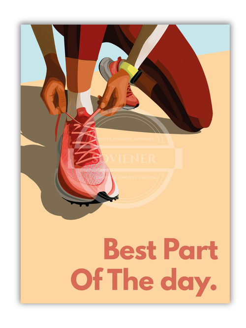 Affiche "BEST PART OF THE DAY"