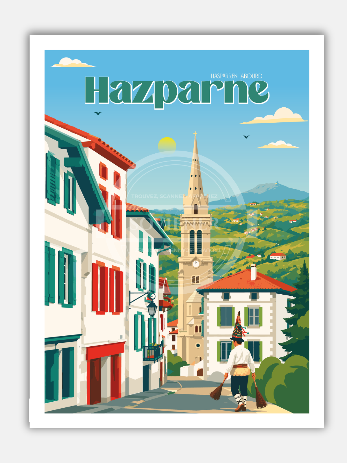 Affiche “Hazparne“
