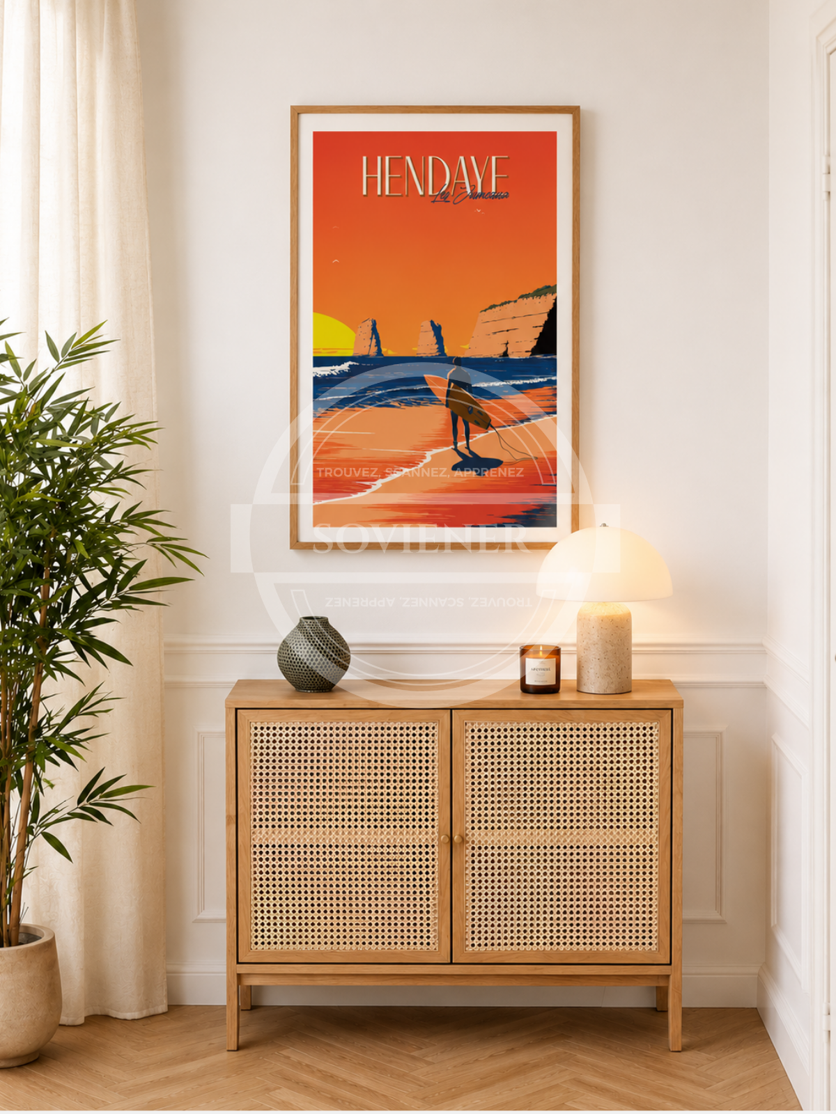 Affiche Hendaye “Les jumeaux“