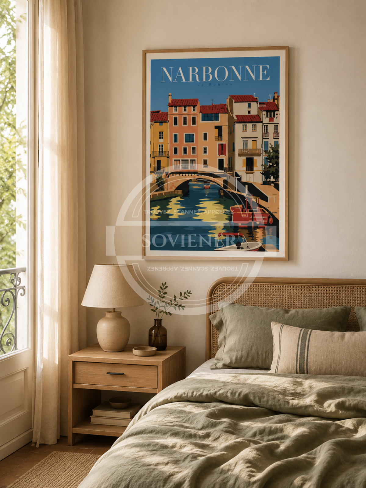 Affiche Narbonne “La Robine“