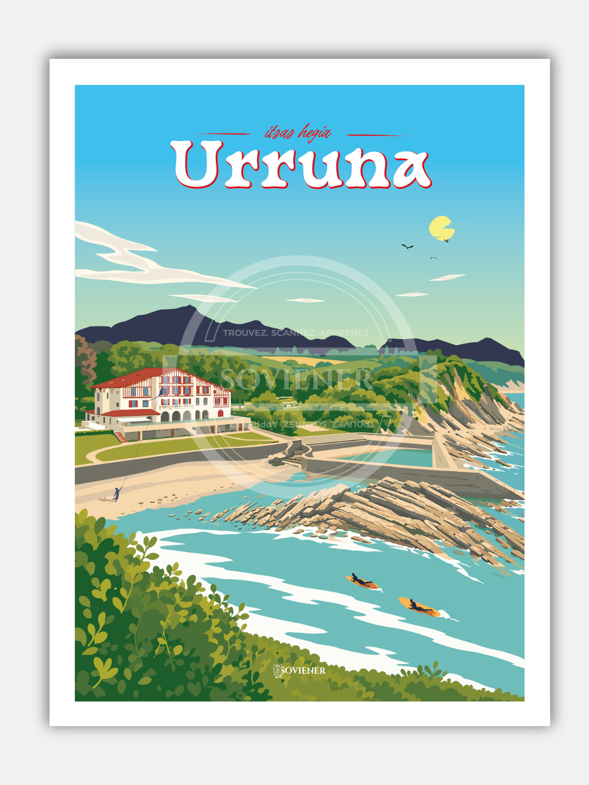 Affiche Urruna “Itsas hegia“