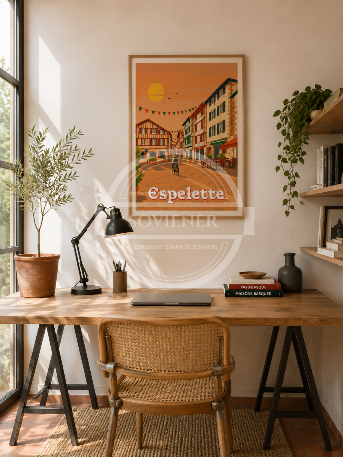 Affiche Espelette “Capitale du piment“