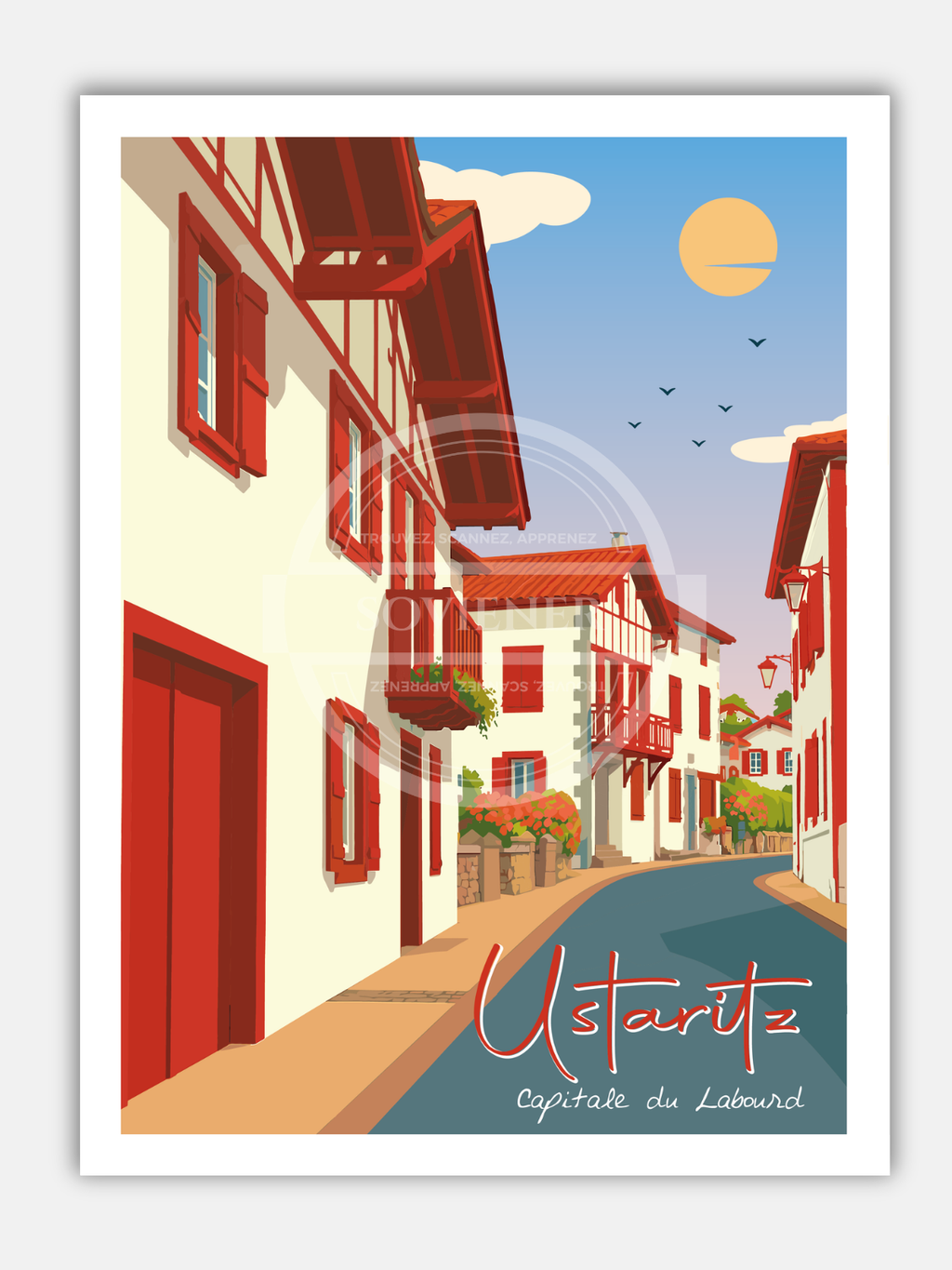 Affiche Ustaritz “Capitale du Labourd“
