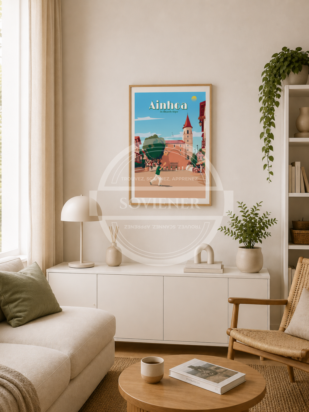 Affiche Ainhoa “Un dimanche basque“