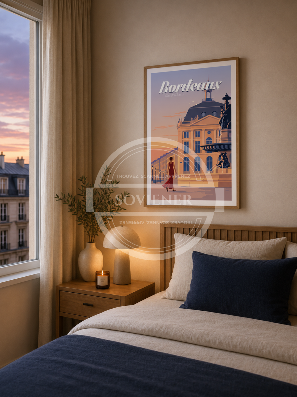 Affiche Bordeaux “Place de la Bourse“