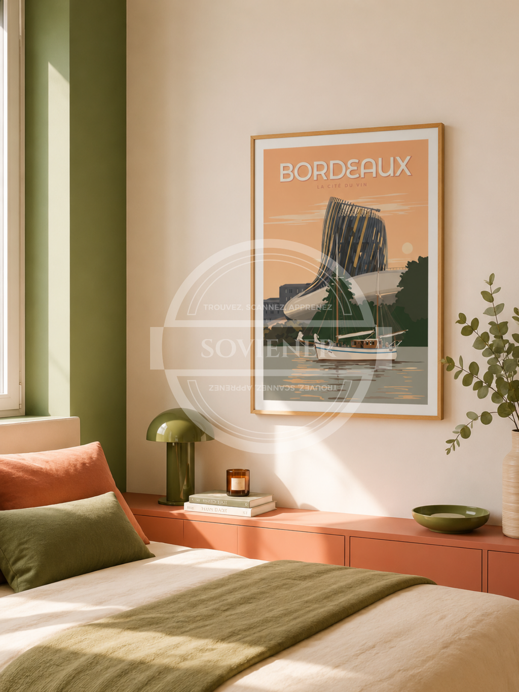Affiche Bordeaux “La cité du vin“
