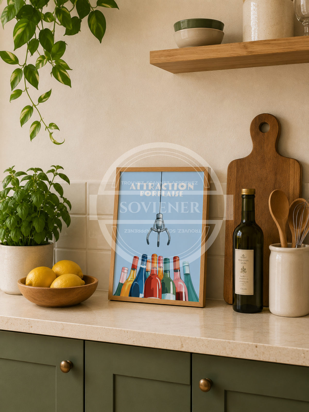 Affiche Bordeaux “Attraction Bordelaise“