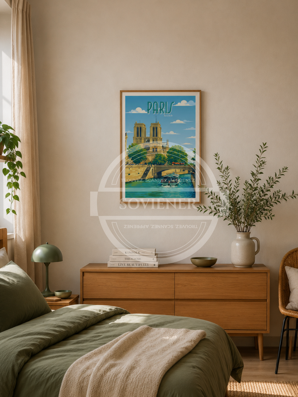 Affiche Paris “Dame de fer“
