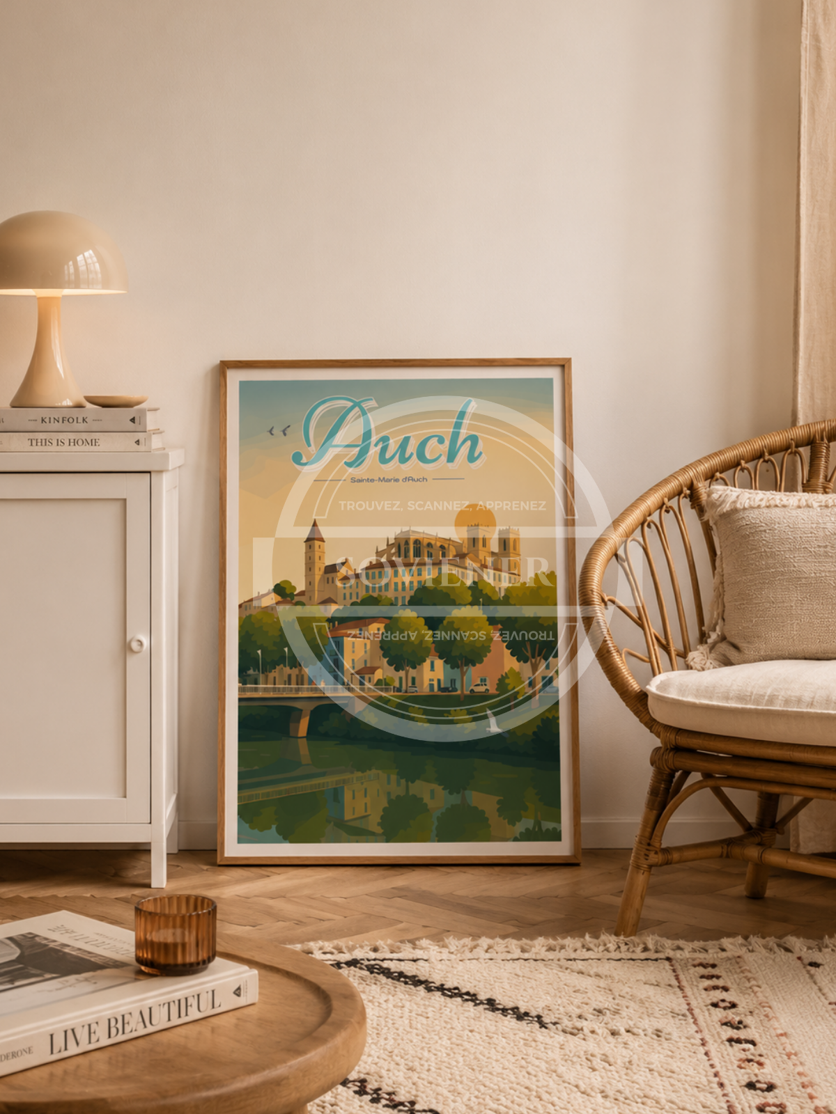 Affiche Auch “Sainte-Marie-d’Auch“