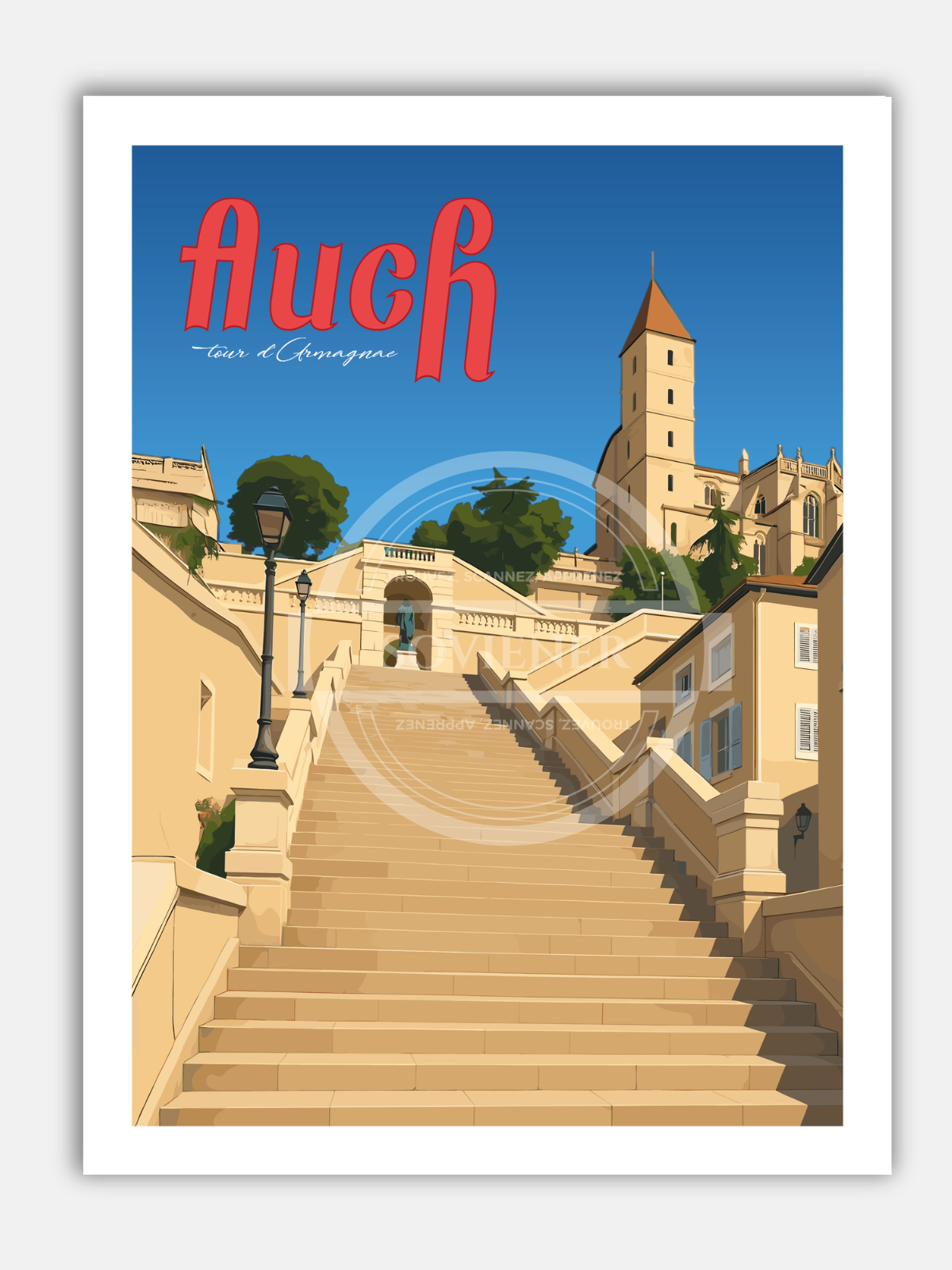 Affiche Auch “Tour d’Armagnac“